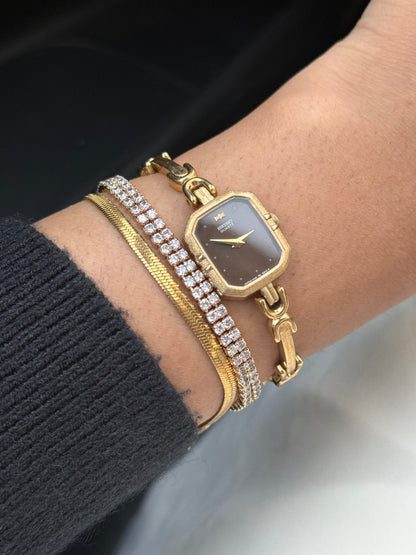 Rare Dial and Dainty Seiko Gold Plated watch for women