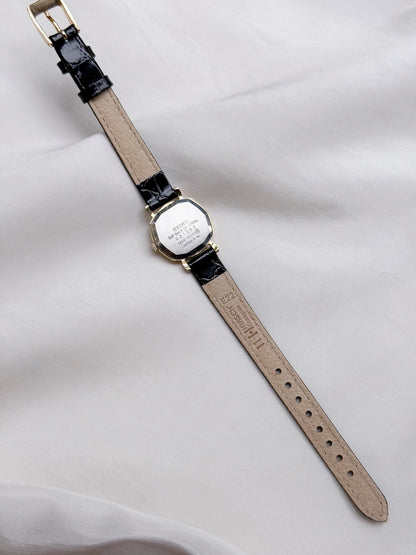 Seiko Rare Leather strap watch