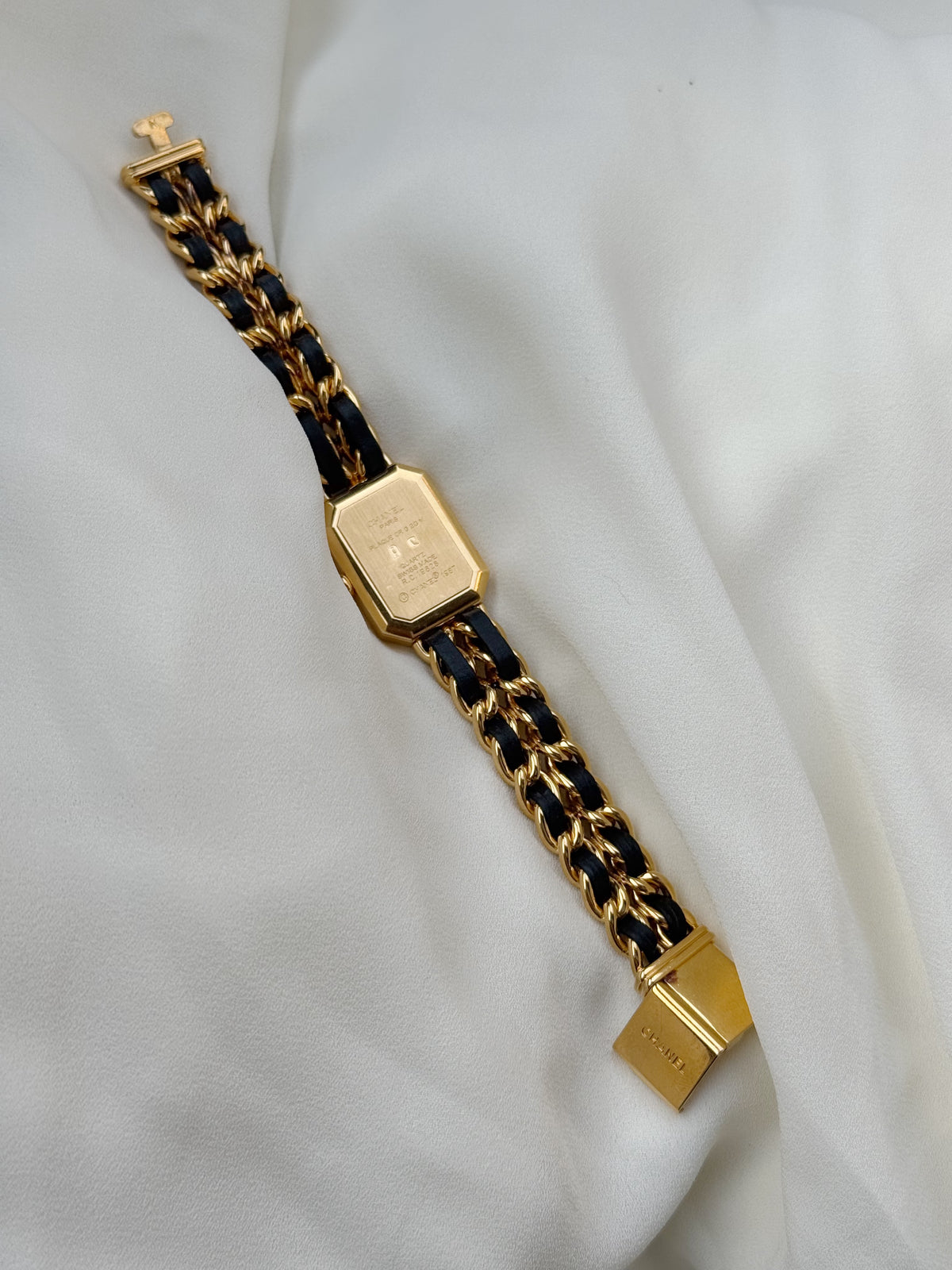 Vintage Chanel Premiere Women’s Gold plated and leather watch; in M