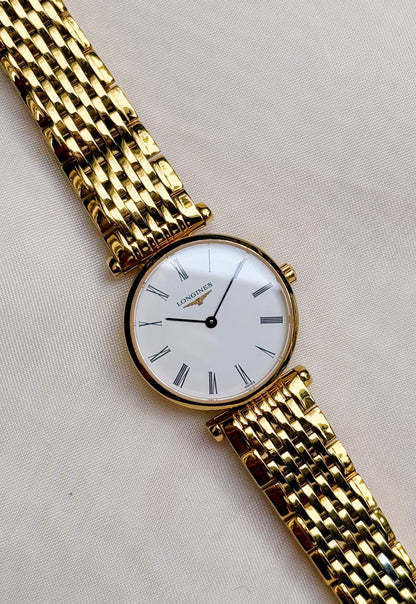 Longines La Grande classique gold plated watch for women; Pristine condition