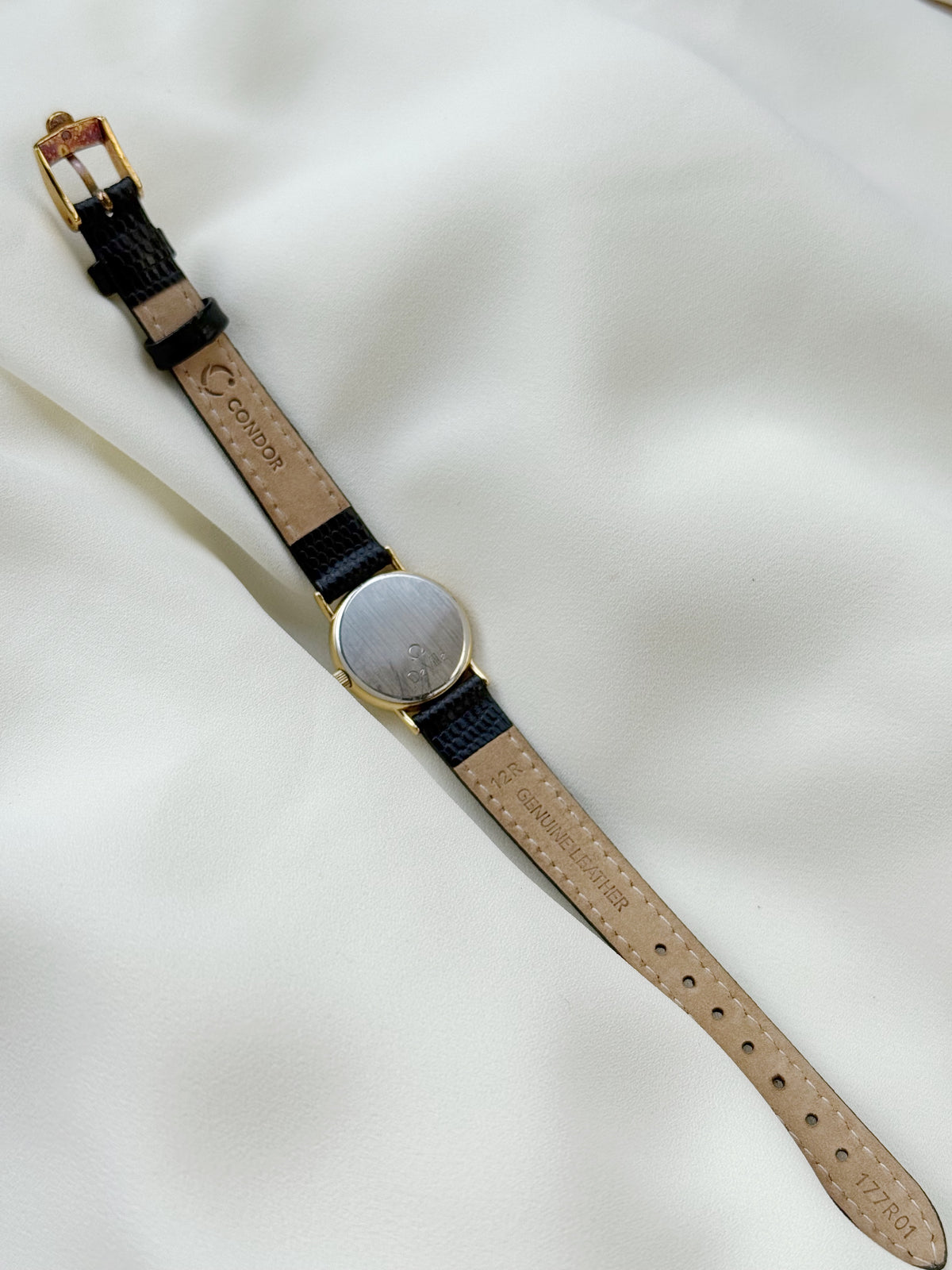 Vintage Rare Omega De Ville lle de France Onyx Dial watch