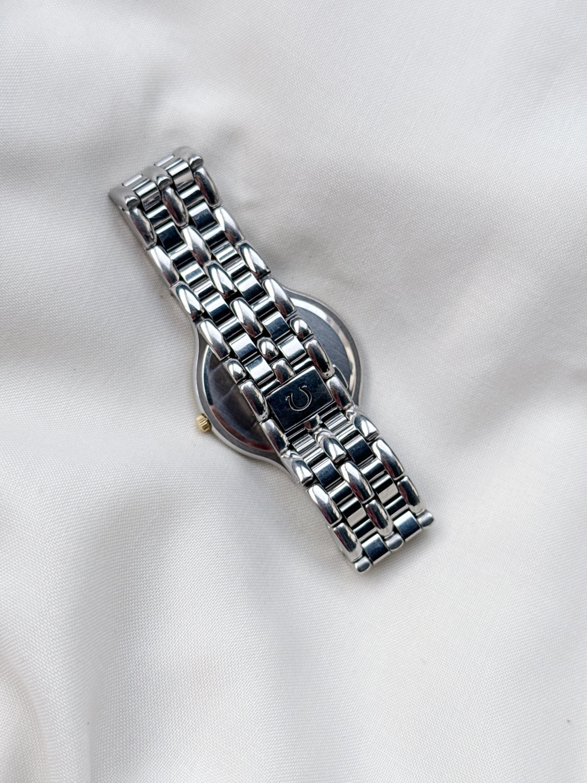 Vintage Rare Omega De Ville Symbol watch; Solid Gold Bezel