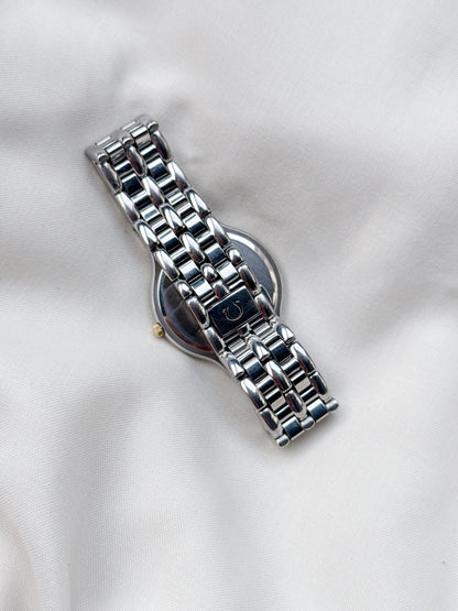 Vintage Rare Omega De Ville Symbol watch; Solid Gold Bezel