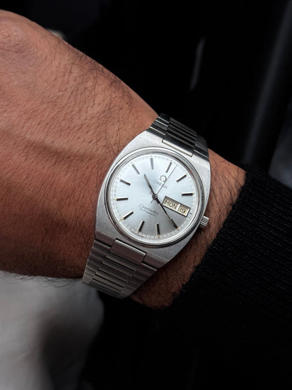 Vintage Omega Seamaster Automatic Day-Date Watch for Men; Boxed, 166.0216