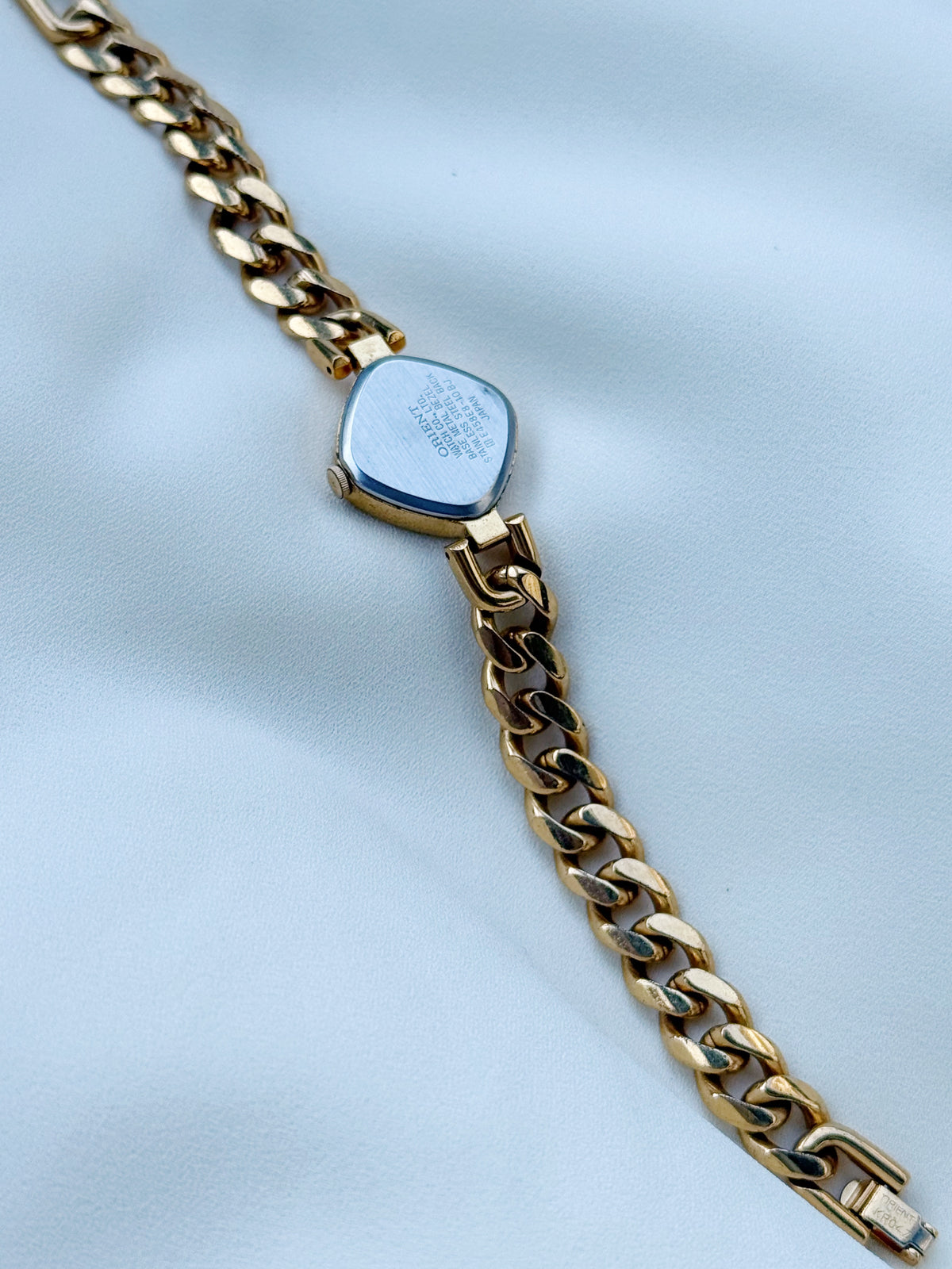 Vintage Rare Orient Jupiter Gold plated bracelet Watch for women