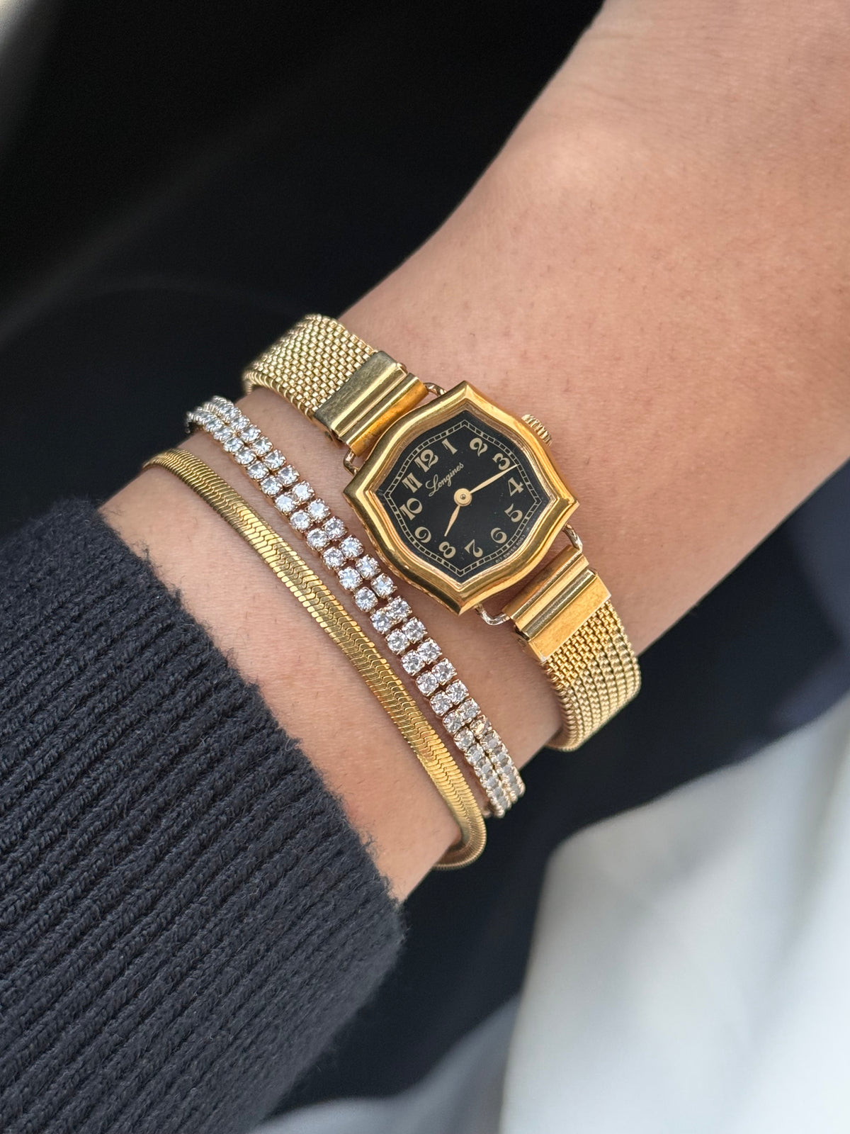 Rare Vintage Longines Sympathie Roger Dubuis design Watch for women