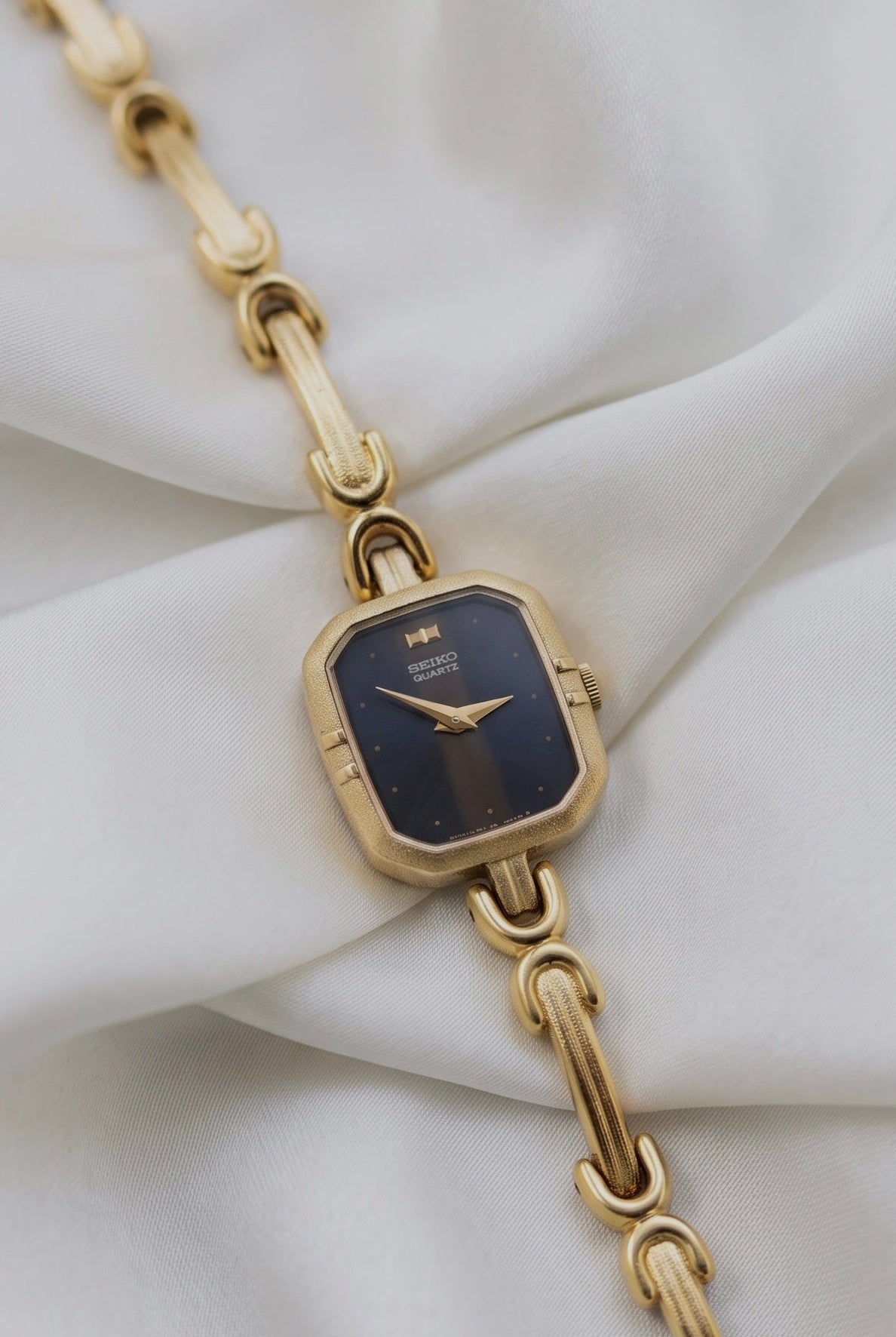 Rare Dial and Dainty Seiko Gold Plated watch for women