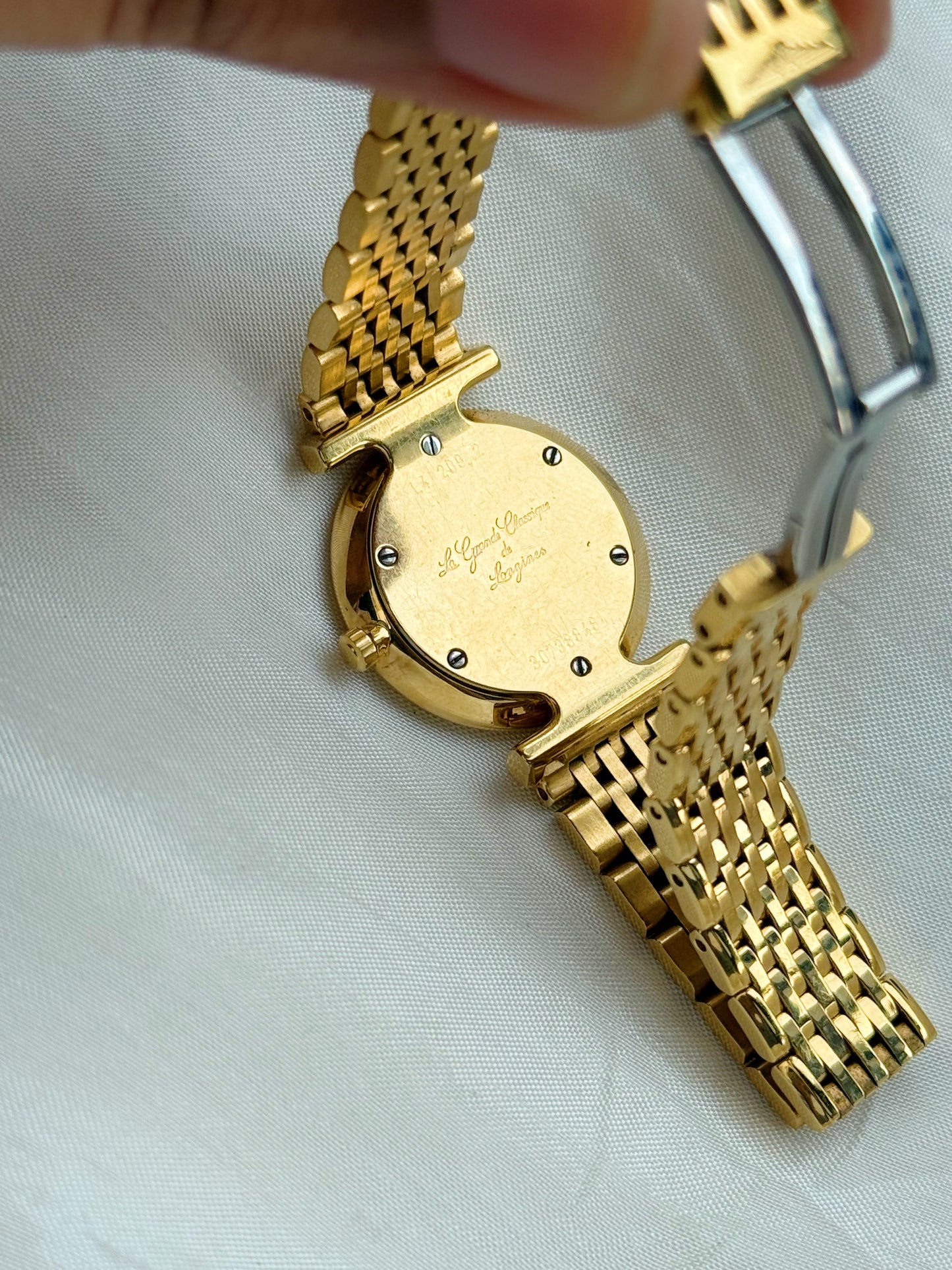 Longines La Grande classique gold plated watch for women