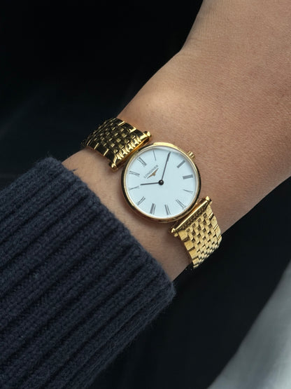 Longines La Grande classique gold plated watch for women; Pristine condition