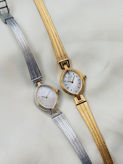 Dainty Citizen Sylph MOP dial Gold & Two tone watch for women