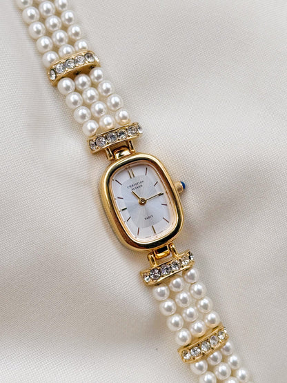 Vintage Pearl Christian aujard watch