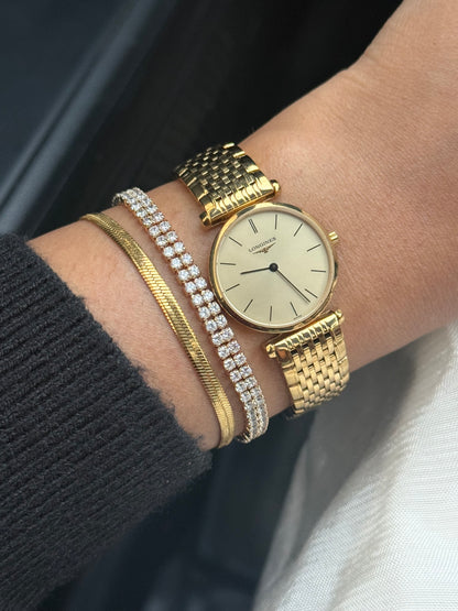 Longines La Grande classique gold plated watch for women