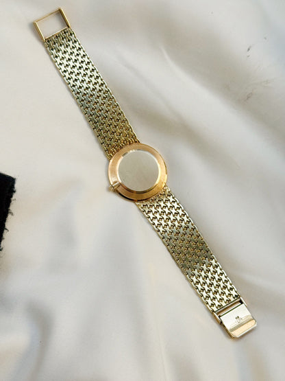 Rare Rolex Geneve Cellini Solid 14k Yellow Gold watch; Extra Slim Dress Watch
