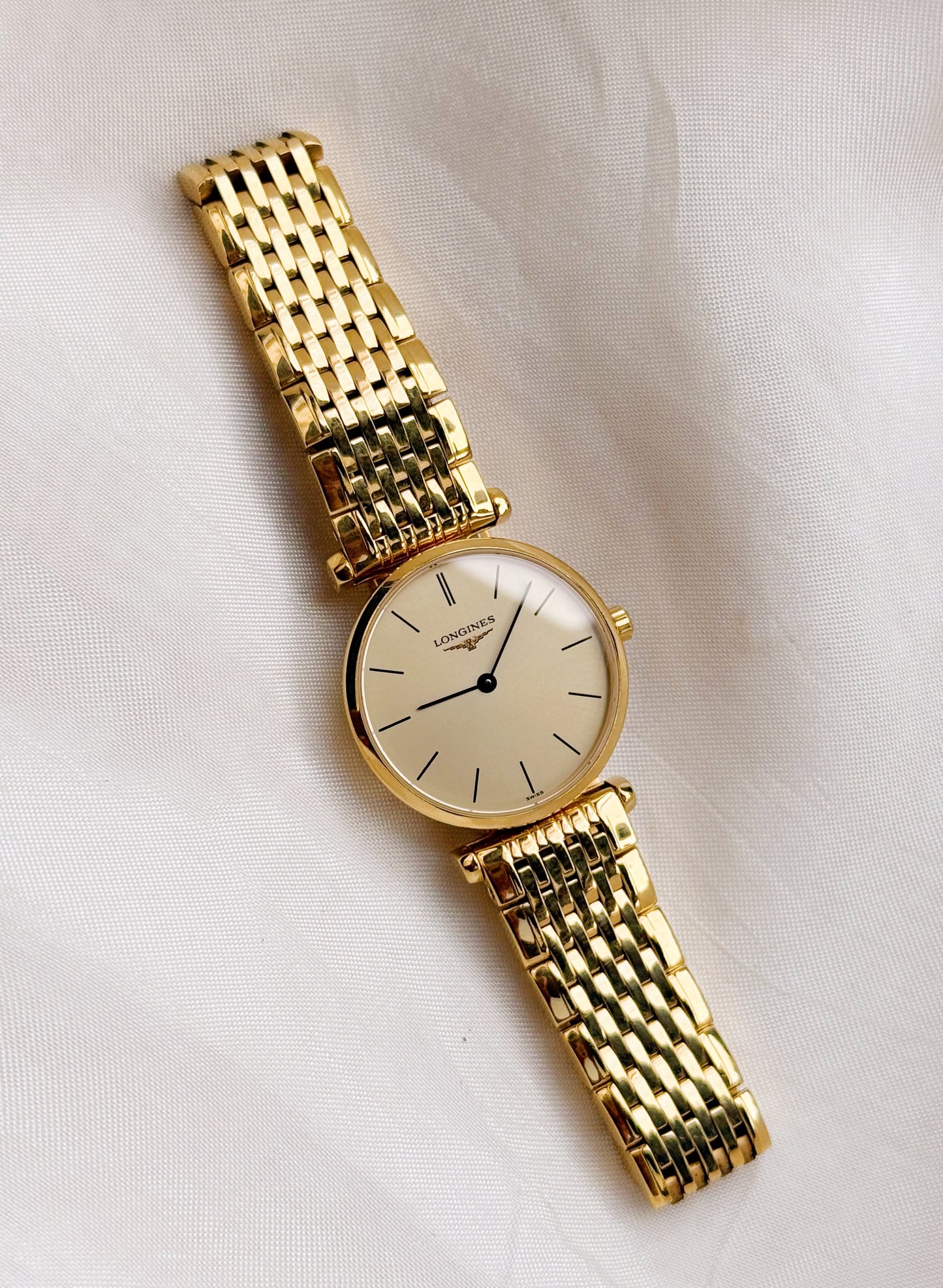 Longines La Grande classique gold plated watch for women
