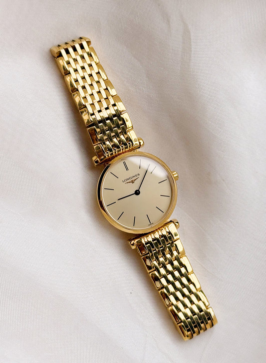 Longines La Grande classique gold plated watch for women