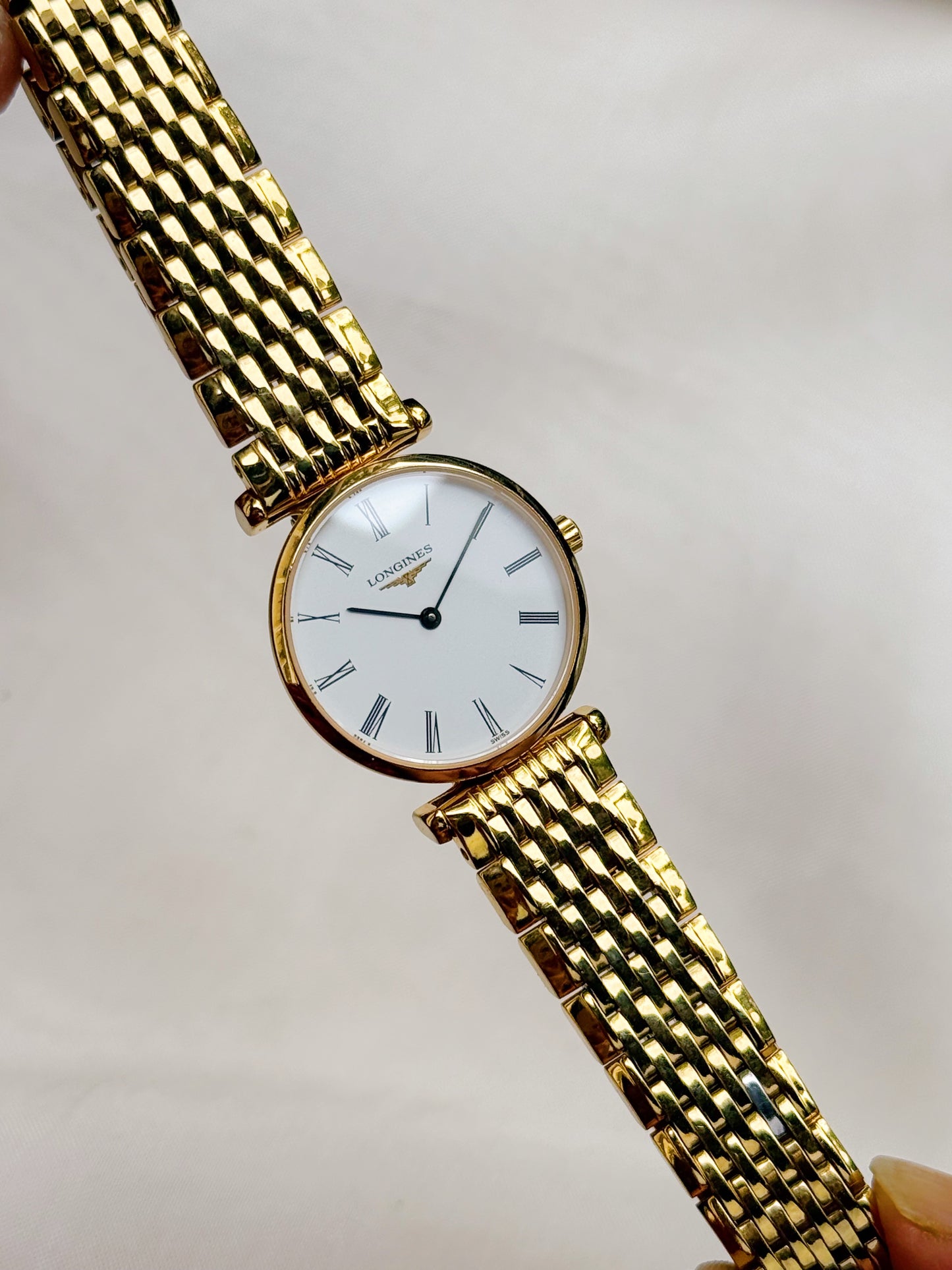 Longines La Grande classique gold plated watch for women; Pristine condition