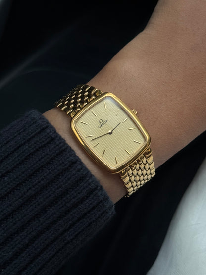 Vintage Omega De ville Extra Slim Dress Watch, Unisex, NOS 1986