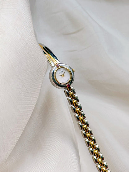 Rare Seiko Tissè Half Bangle & Bracelet Women’s Vintage Gold watch