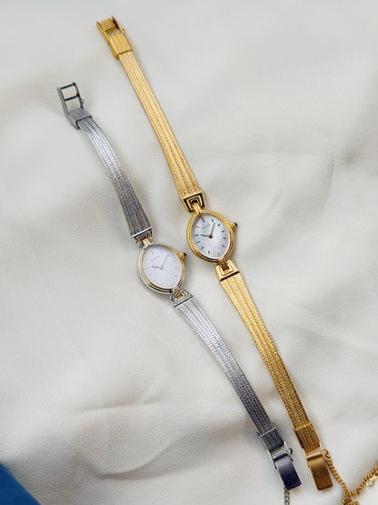 Dainty Citizen Sylph MOP dial Gold & Two tone watch for women