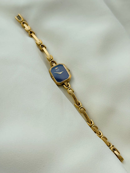 Rare Dial and Dainty Seiko Gold Plated watch for women