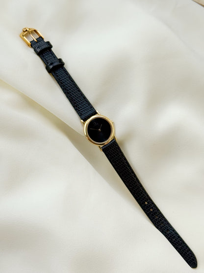 Vintage Rare Omega De Ville lle de France Onyx Dial watch