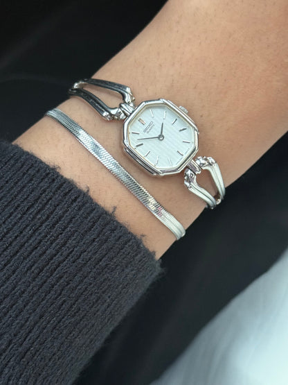 Vintage Rare Seiko silver Plated Bracelet Women’s Watch