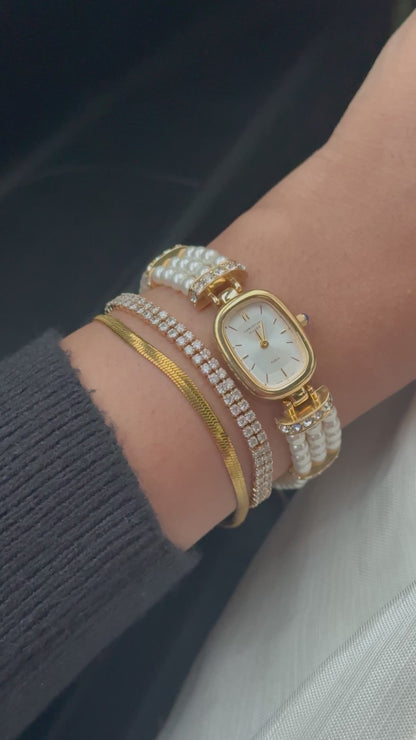 Vintage Pearl Christian aujard watch