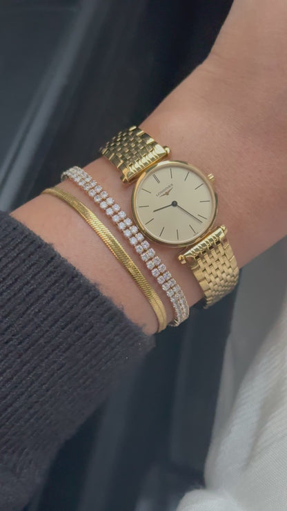 Longines La Grande classique gold plated watch for women