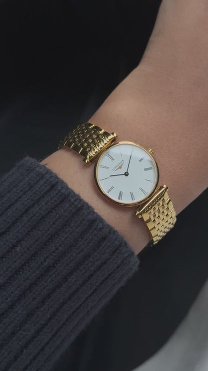 Longines La Grande classique gold plated watch for women; Pristine condition